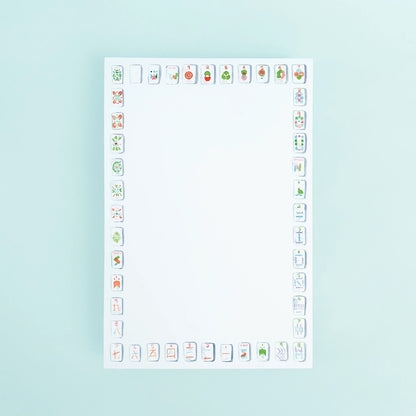 Mahjong Tiles Notepad - Bosc Paper Supply Co.