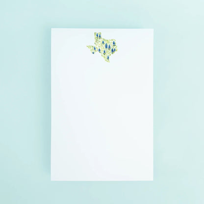 Texas In Bluebonnets Notepad - Bosc Paper Supply Co.