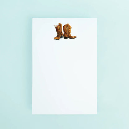 Cowboy Boots Notepad - Bosc Paper Supply Co.