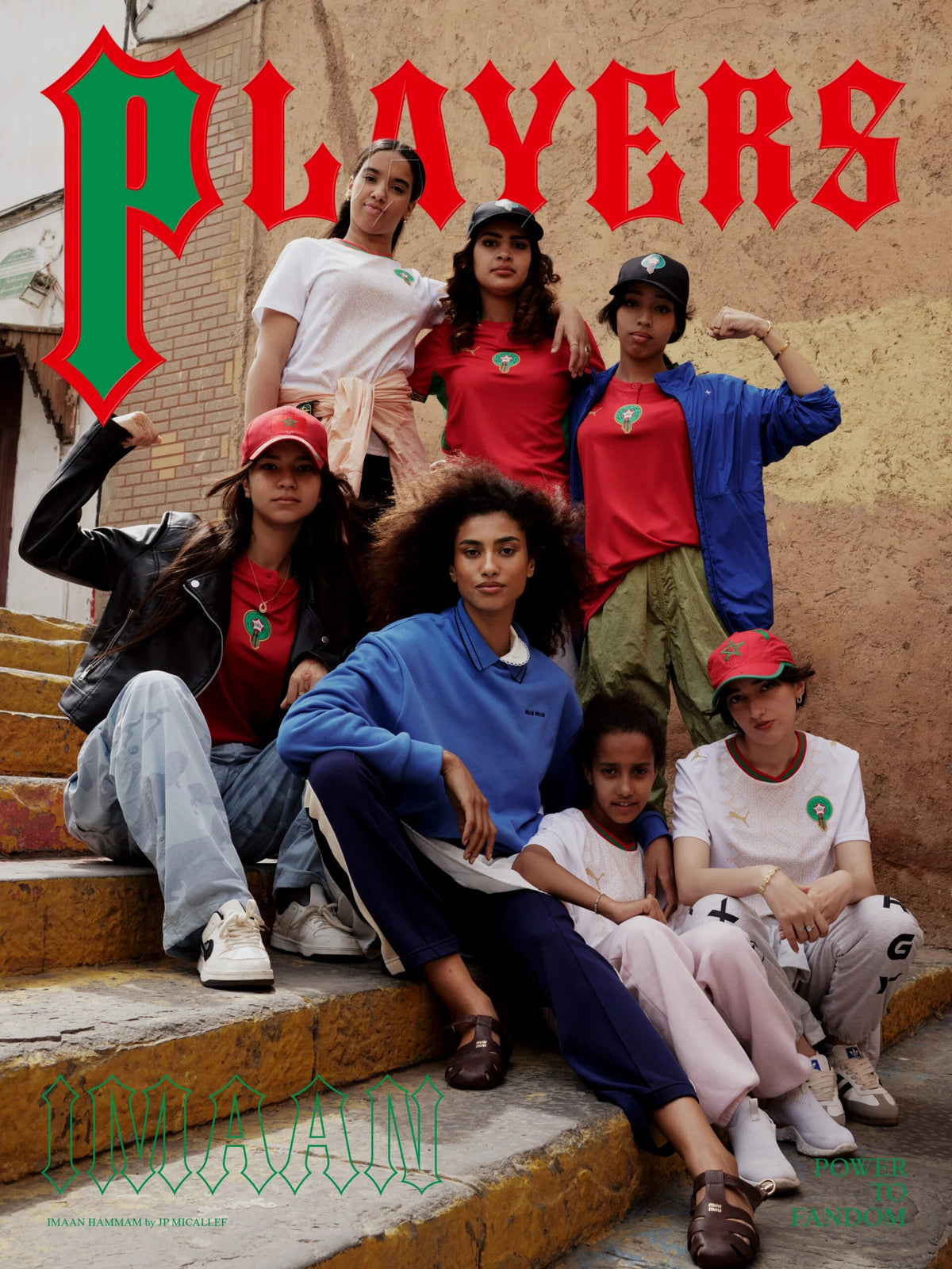 Players Magazine Issue 3 Power to Fandom Imaan Hammam cover