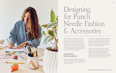 Punch Needle Fashion : 15 Punch Needle Projects for Crafting Accessories and Wearables