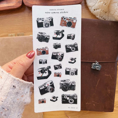 Retro Camera Stickers