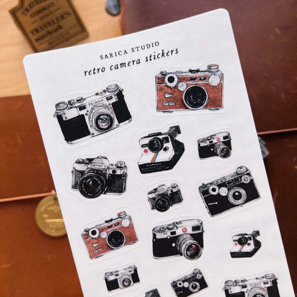 Retro Camera Stickers