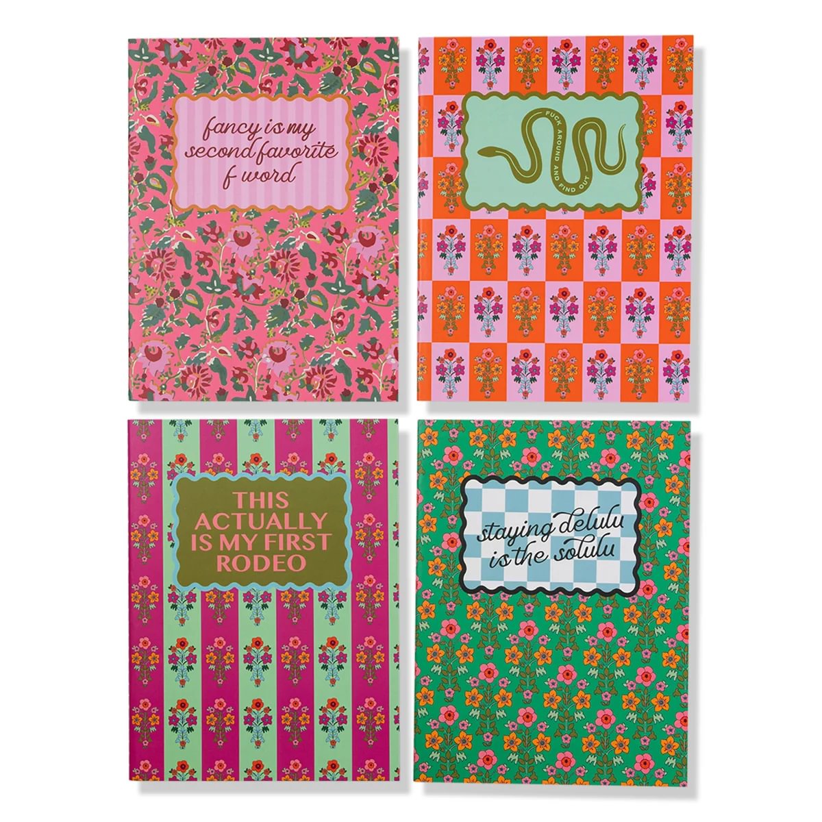 Spring Stitched Notebook Set