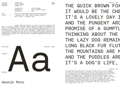 Sans in Use: Creative Typefaces and Their Applications