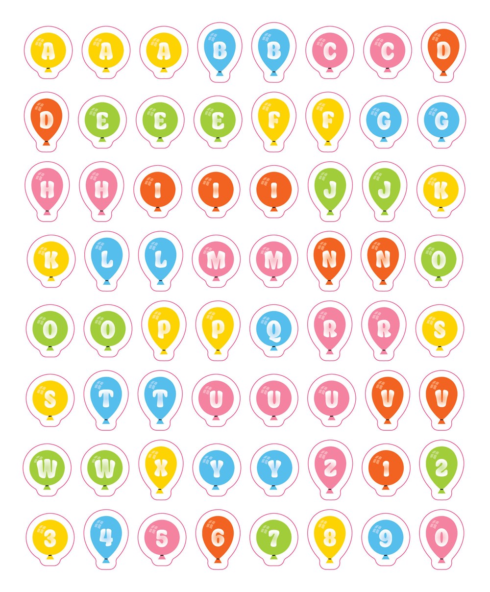 So. Many. Letter Stickers.: 3,820 Alphabet Stickers for Word Nerds