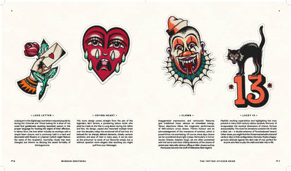 The Tattoo Sticker Book : 150 Tattoo-inspired Stickers