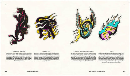 The Tattoo Sticker Book : 150 Tattoo-inspired Stickers