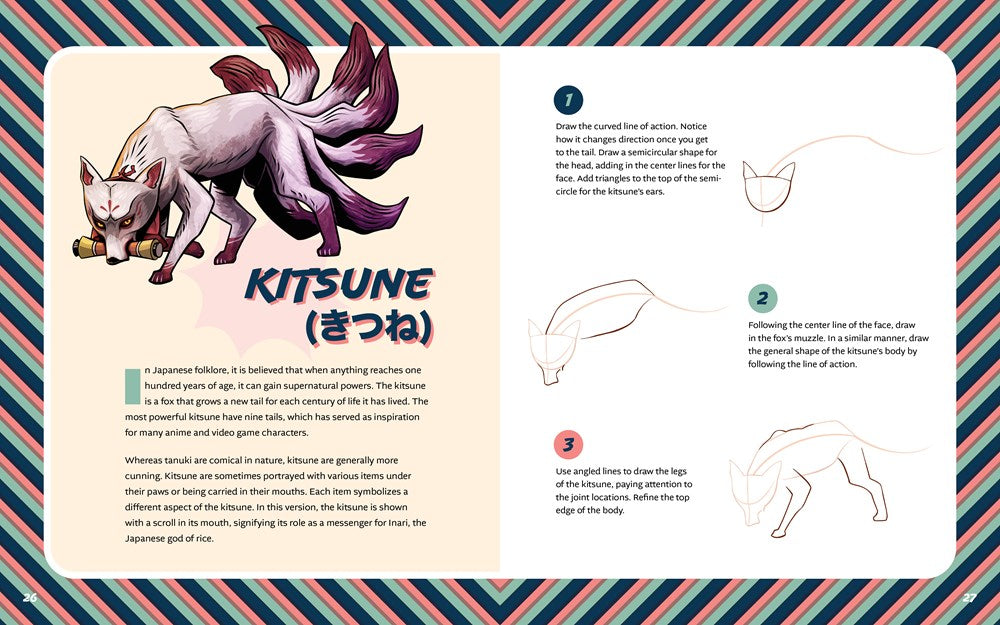 Yokai Bestiary: How to Draw Eerie and Enchanting Japanese Ghouls and Monsters