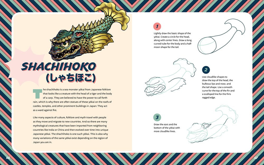 Yokai Bestiary: How to Draw Eerie and Enchanting Japanese Ghouls and Monsters