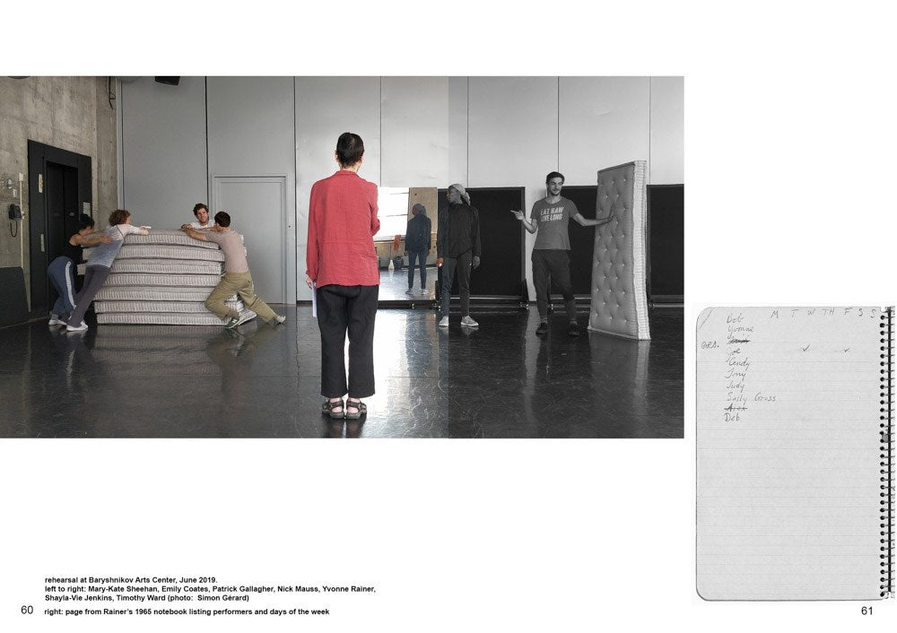 Yvonne Rainer: Remembering a Dance: Parts of Some Sextets, 1965/2019