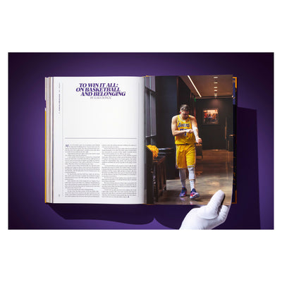 Lakers An Official History of the Purple & Gold TASCHEN coffee table book