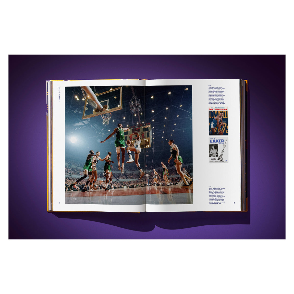 Lakers An Official History of the Purple & Gold TASCHEN coffee table book