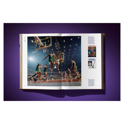 Lakers An Official History of the Purple & Gold TASCHEN coffee table book