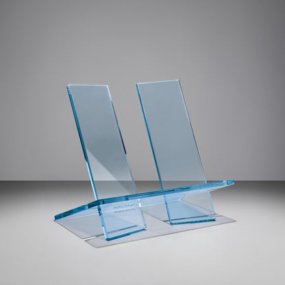 Large Aqua Blue Bookstand