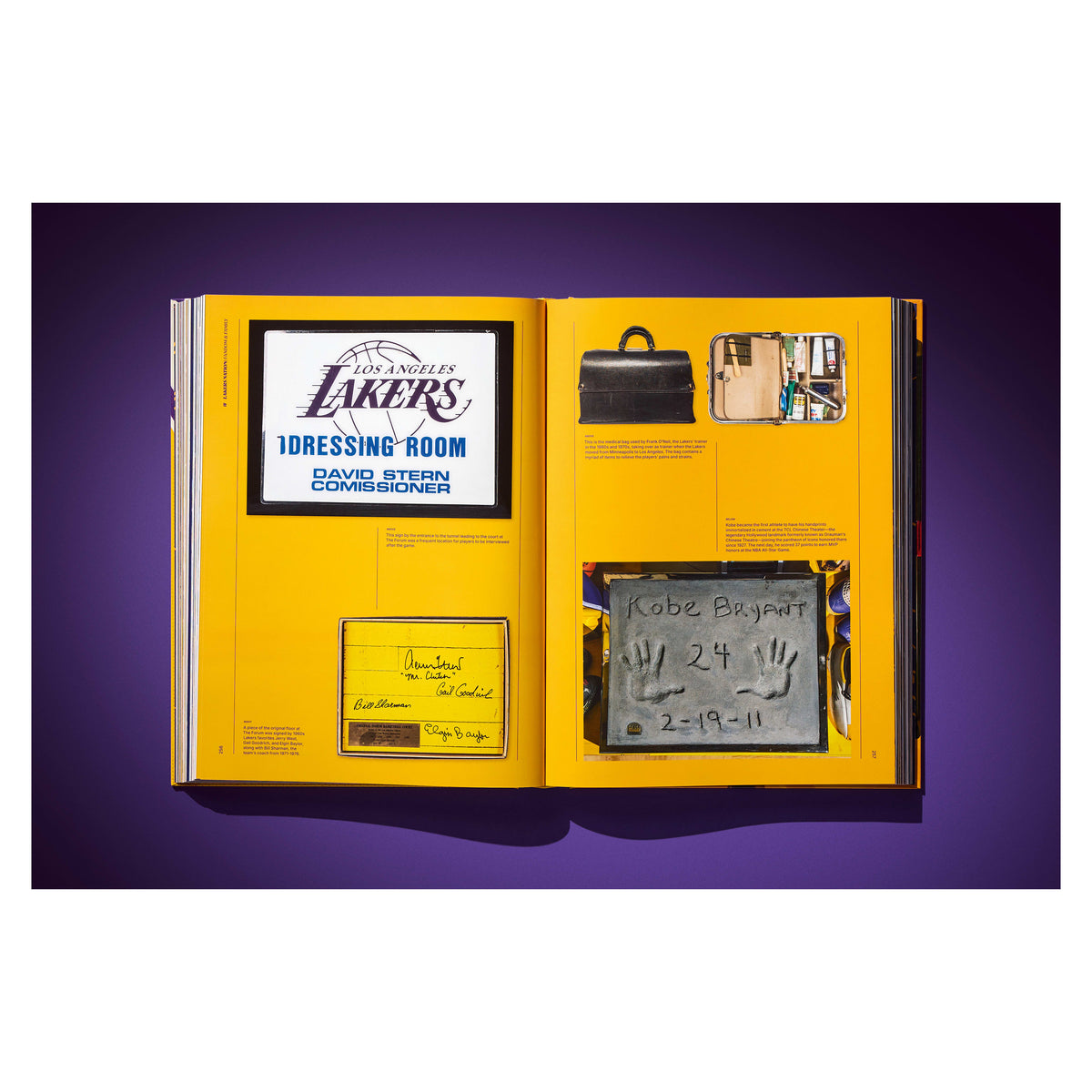 Lakers An Official History of the Purple & Gold TASCHEN coffee table book