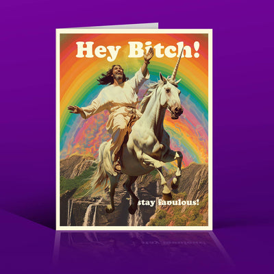 Bitch Stay Fabulous! Card