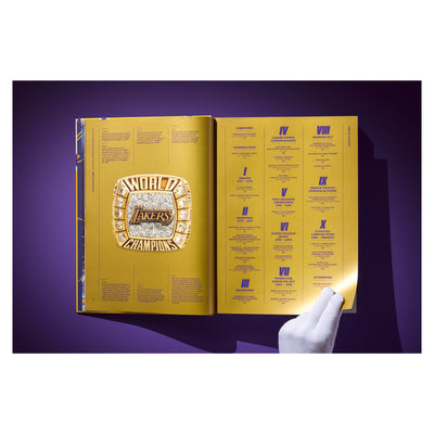 Lakers An Official History of the Purple & Gold TASCHEN coffee table book