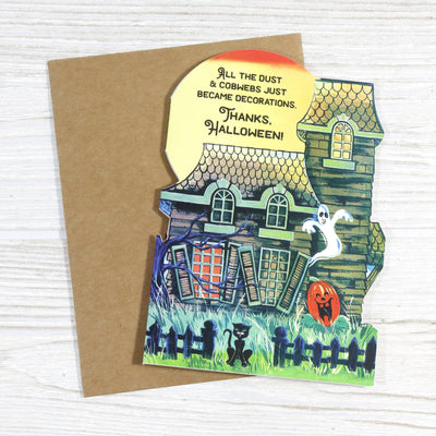 Dust & Cobwebs Halloween Card