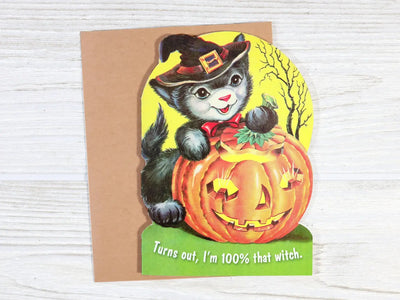 I'm 100% That Witch Halloween Card