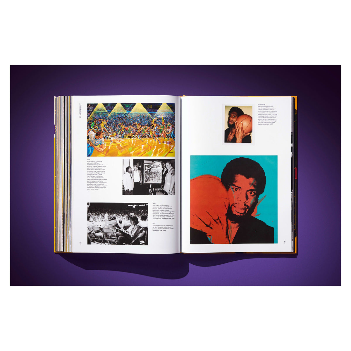 Lakers An Official History of the Purple & Gold TASCHEN coffee table book