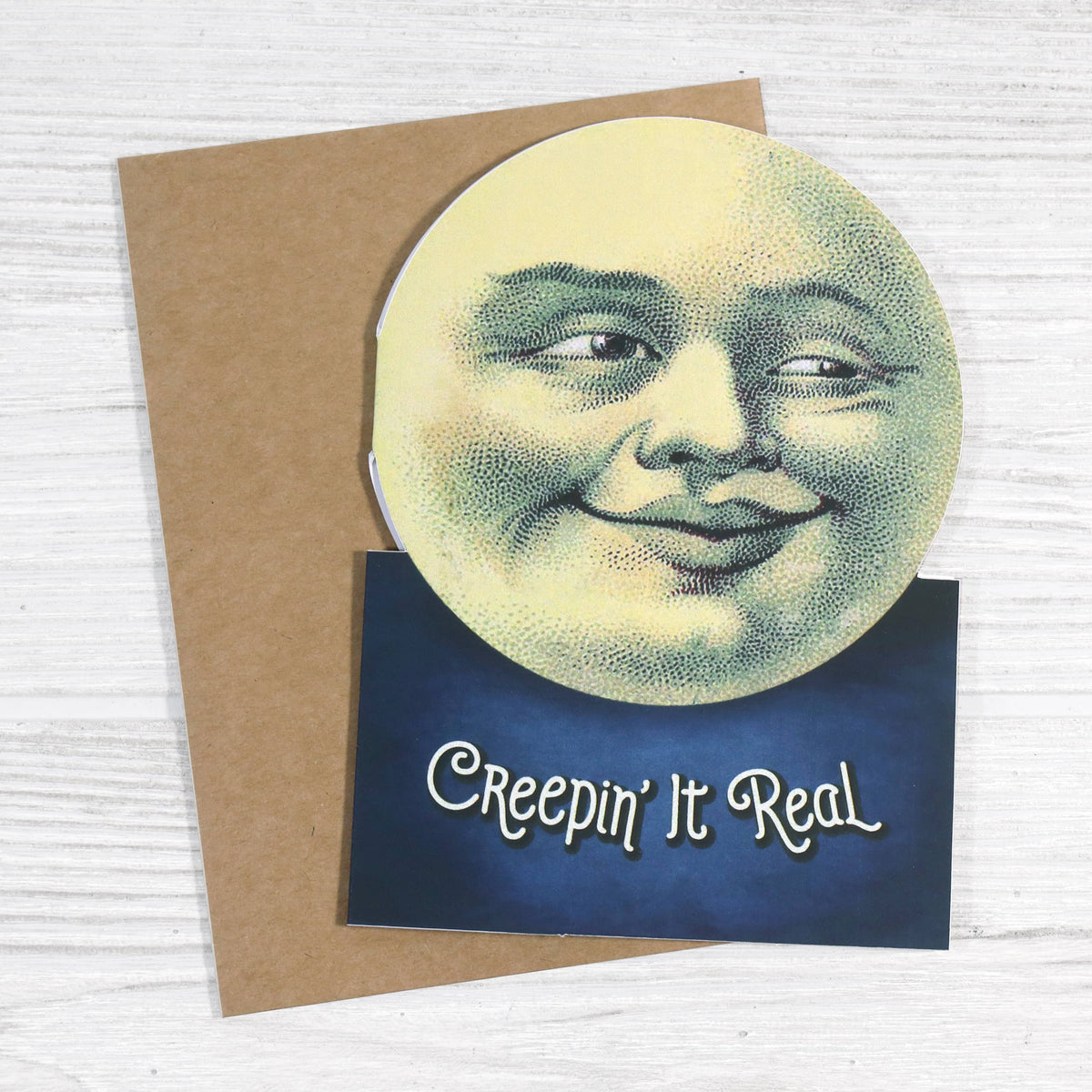 Creepin' It Real Halloween Card
