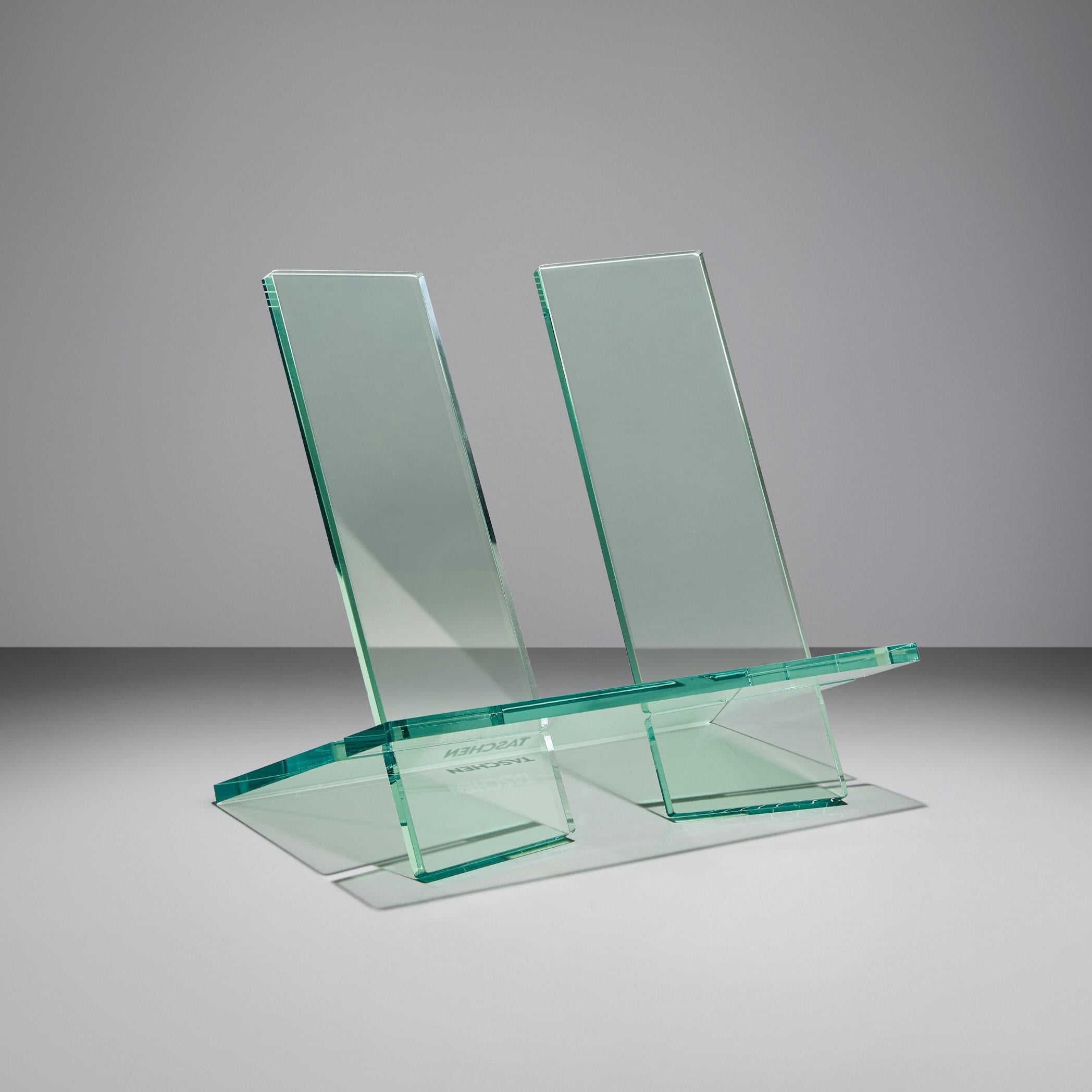Large Crystal Green Bookstand