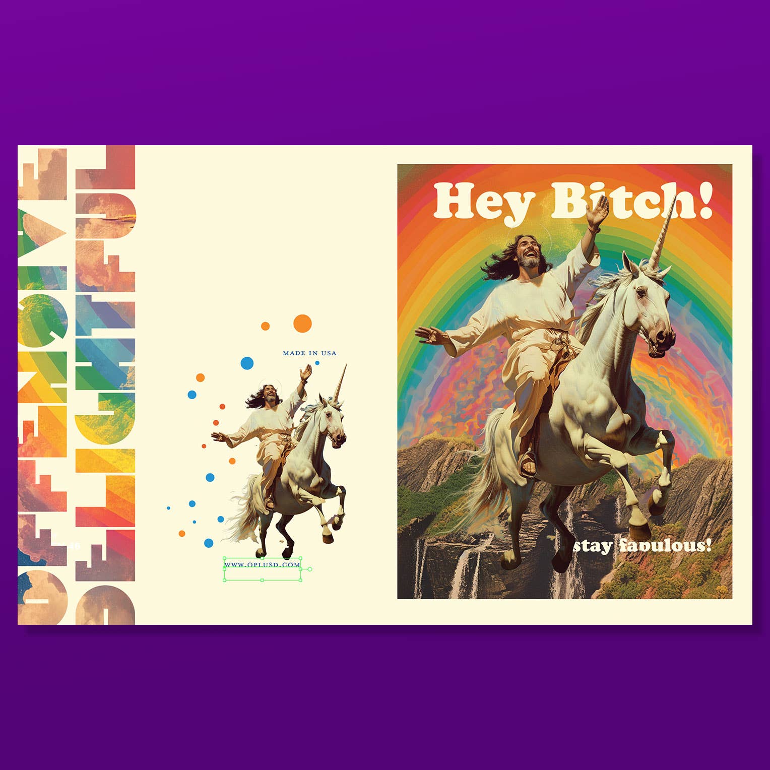 Bitch Stay Fabulous! Card