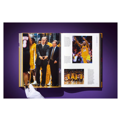 Lakers An Official History of the Purple & Gold TASCHEN coffee table book