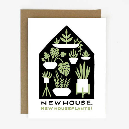 New House, New Houseplants! Card