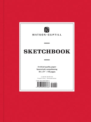 Large Sketchbook (Ruby Red) by Watson-Guptill