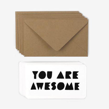 You Are Awesome Mini Note Set