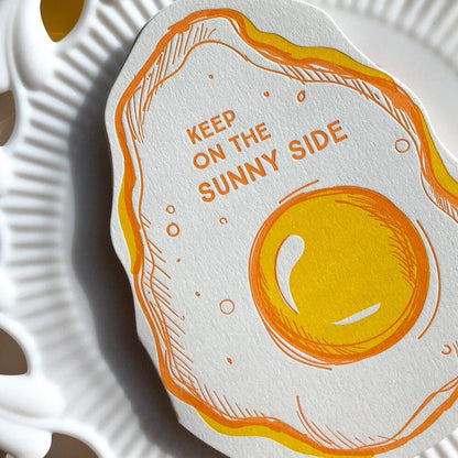 Sunny Side Egg Card - Bosc Paper Supply Co.